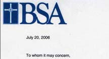 BSA commends ABC